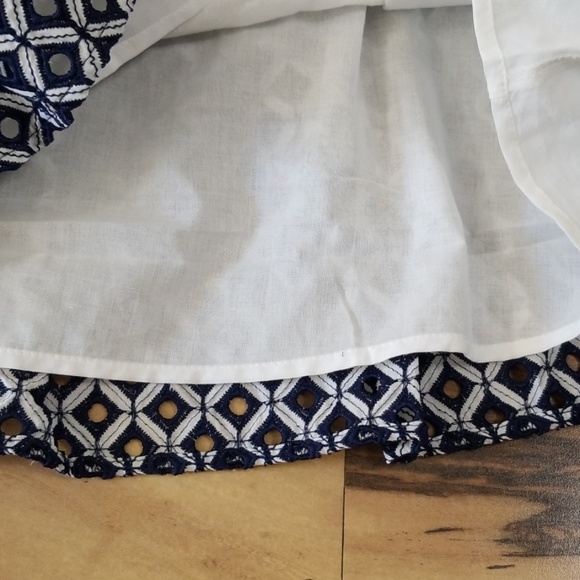 WHBM tiered strapless dress - Picture 7 of 8